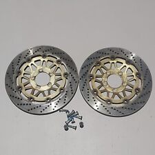 GENUINE SUZUKI GSF1200 BANDIT 1997 -2005 FRONT BRAKE DISCS ROTORS - 4.16MM