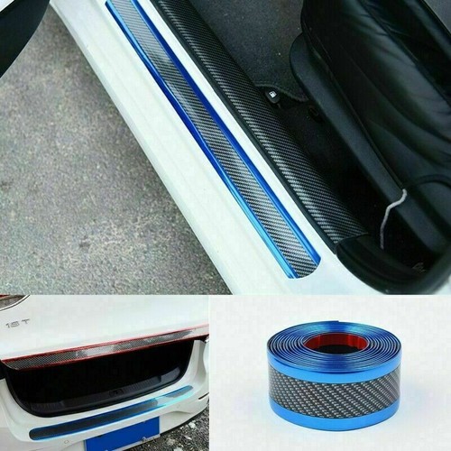 Blue carbon fiber car - fiber, door