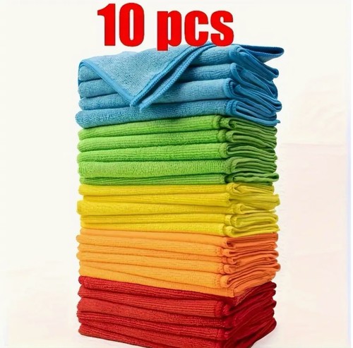 10pcs microfiber cleaning - 10pcs,