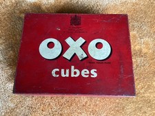 Vintage Oxo Cube Tin in GC