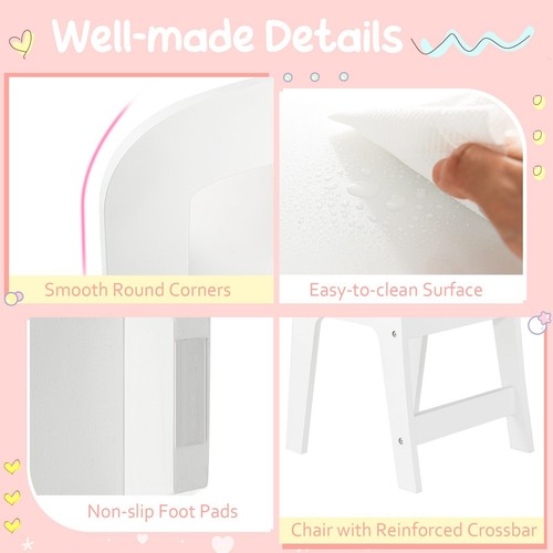Costway kids vanity table - table, &