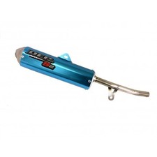 Yamaha DT125R DEP Exhaust Blue
