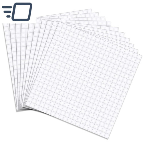 Sticky foam pads squares - sticky,