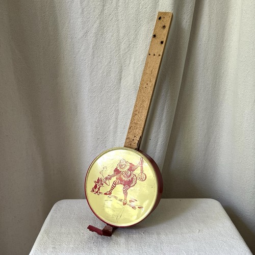 Vintage 1920s toy banjo - vintage,