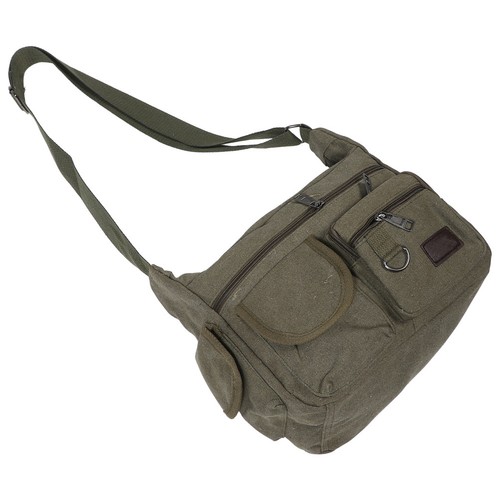 Canvas messenger bag large - messenger,