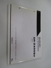 Suzuki DR-Z400SY Parts List