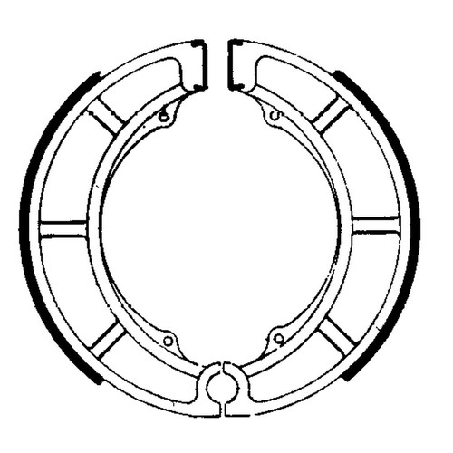Ferodo fsb773 brake shoes - fsb773, for