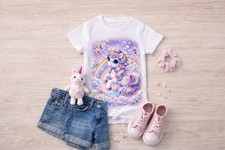 Girls Unicorn T-Shirt –
