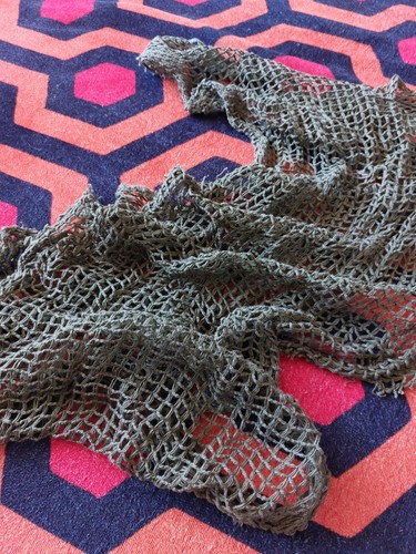 Military style scrim net - net, scarf