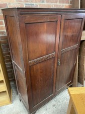 Mahogany two door fitted - mahogany,