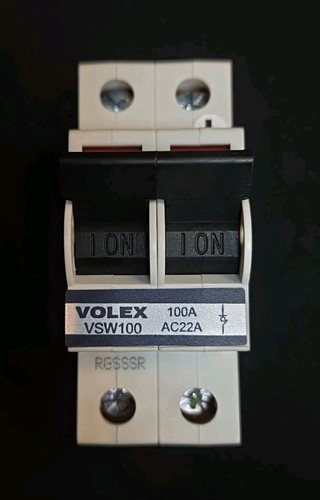 Volex 100amp main switch - volex,