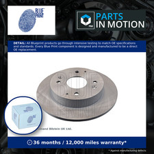 2x Brake Discs Pair Solid fits