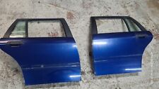 BMW E36 Touring Rear doors in avus blue , complete glass wiring etc