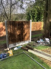 Feather edge fence panels 6x6