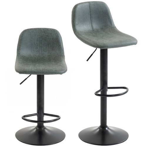 Homcom bar stools set 2 - of,