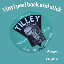 TILLEY LAMP VINYL STICKER