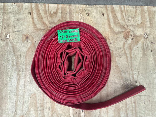 33m length inch fire hose - 2.5",