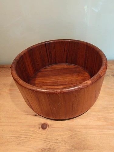 Vintage teak bowl - , wooden
