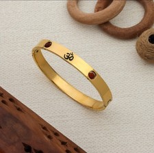 24ct Gold Plated Kada With