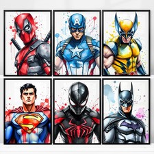 Marvel Avengers Bedroom Prints