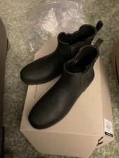 Hunter Ladies Ankle Wellie Boot Black Size 7 Worn Once Ex Con