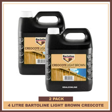 2 x 4L Bartoline Creocote Oil