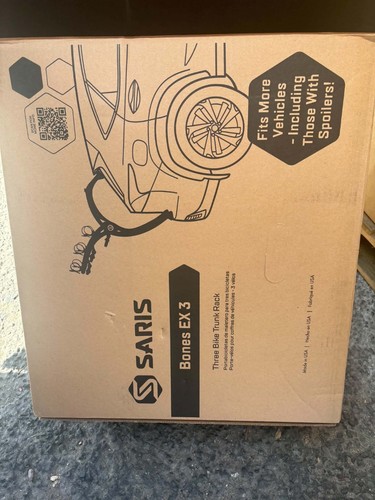 Saris bones bike trunk - 3, 3-bike
