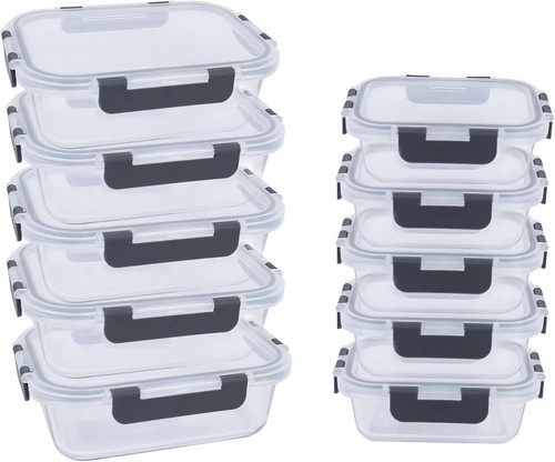 Pack borosilicate glass - 10,