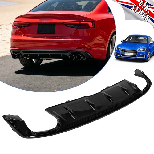Gloss black rear bumper - gloss,
