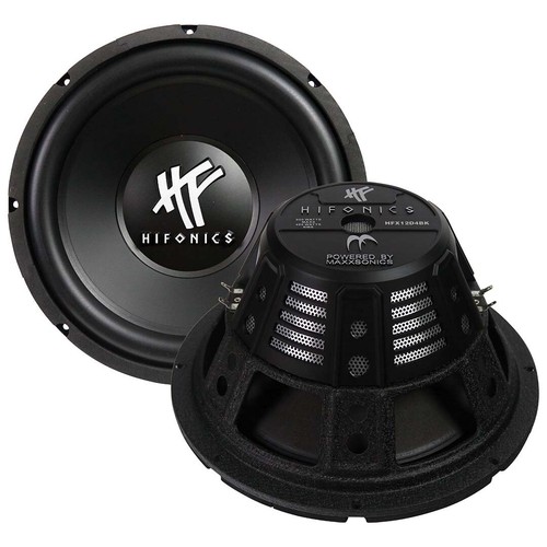 Hfx12d4bk hifonics woofer - hifonics, 12"