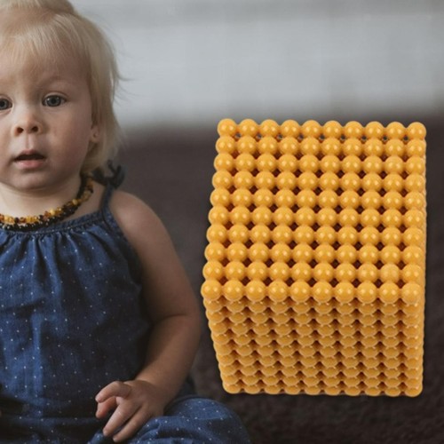 Montessori math beads - math,