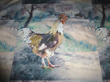 3 X CHICKEN/ROOSTER CUSHION