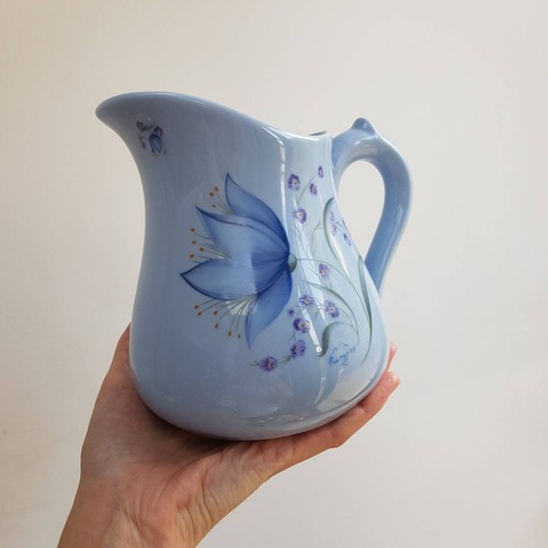 Blue porcelain trefle - le,