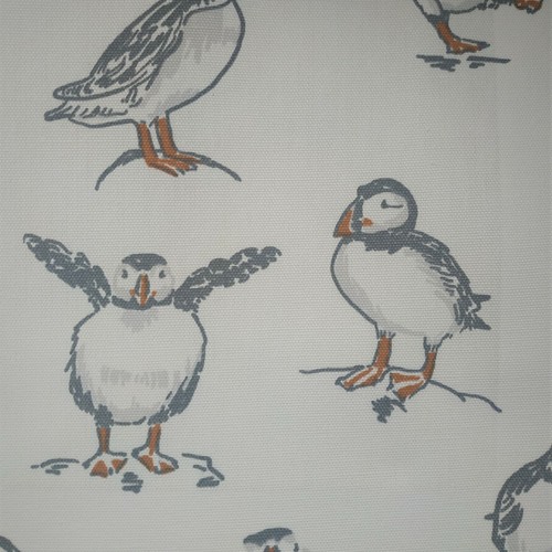 Atlantic puffin natural cotton - puffin,