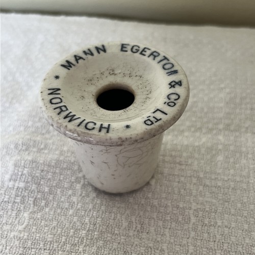 Antique school desk inkwell - antique,