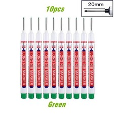 10Pcs Black Deep Hole Long Nib