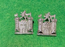 Obsolete police collar badge x