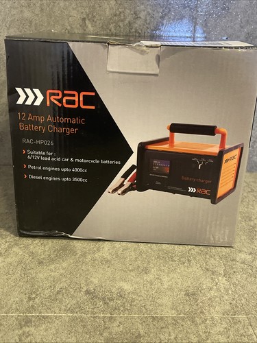 Rac battery charger 12a 6a - rac,