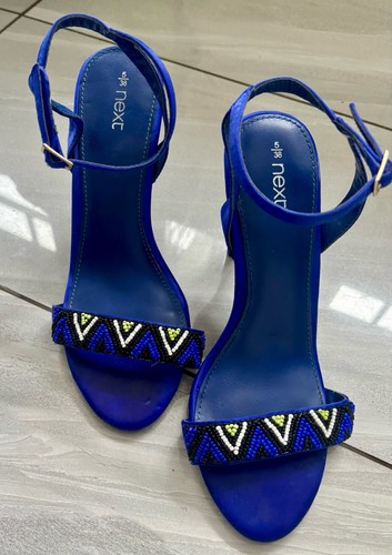 Ladies royal blue beaded - ladies,