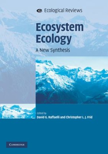 Ecosystem ecology a new - ecology,