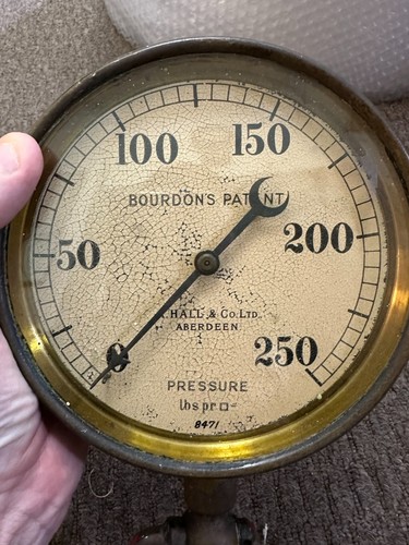 Antique bourdon patent - antique,