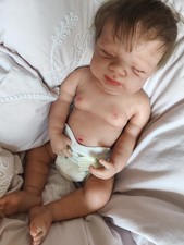 Full silicone reborn baby girl - silicone,