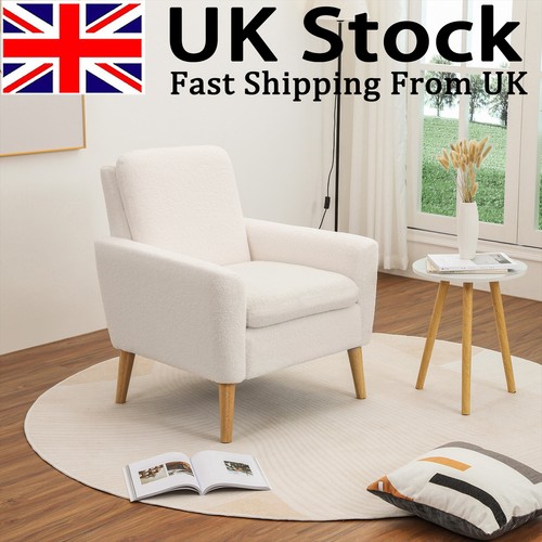 Sherpa accent chair white - sherpa,