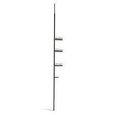 Shower Organiser Pole Black 4