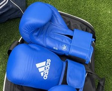 Adidas Aiba Approved Boxing Gloves 12oz  Blue unworn