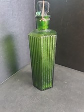 Antique Green Glass Poison