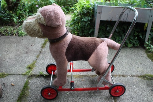 Vintage merrythought terrier - vintage,