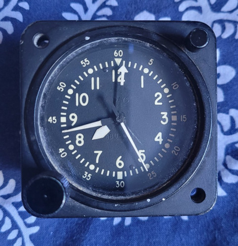 Clock aircraft mechanical - clock,