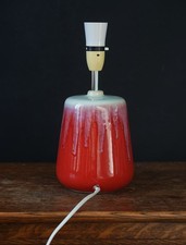 Modern Ceramic Table Lamp Red