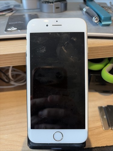 Apple iphone silver 64gb - iphone,